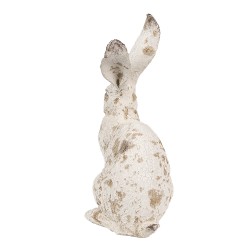 Clayre & Eef Figurine Rabbit 22 cm Beige Polyresin