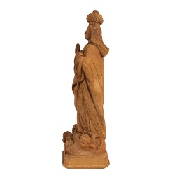 Clayre & Eef Decorative Figurine Mary 19 cm Brown Polyresin