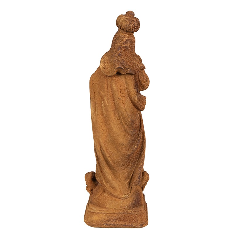 Clayre & Eef Decorative Figurine Mary 19 cm Brown Polyresin