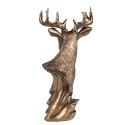 Clayre & Eef Dekorationsfigur Hirsch 25 cm Braun Polyresin