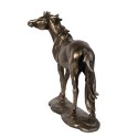 Clayre & Eef Statuetta decorativa Cavallo 34x10x32 cm Marrone Poliresina