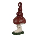 Clayre & Eef Decoratie Paddenstoel 17 cm Rood Kunststof