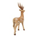 Clayre & Eef Figurine décorative Cerf 31 cm Marron Plastique