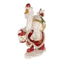 Clayre & Eef Figurine Duck 11x7x17 cm White Red Polyresin