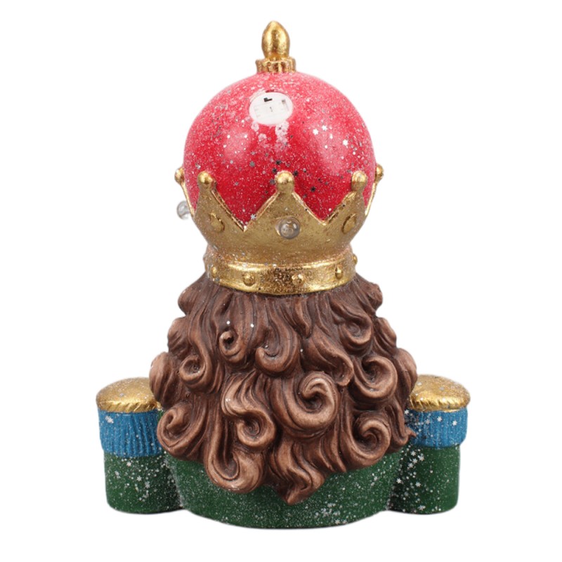 Clayre & Eef Figurine Nutcracker 44 cm Green Red Polyresin