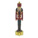 Clayre & Eef Figurine Nutcracker 24 cm Red Green Polyresin