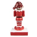 Clayre & Eef Haak Kerstsok Elf 20 cm Rood Polyresin