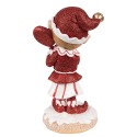 Clayre & Eef Christmas Decoration Figurine Elf 20 cm Red Polyresin