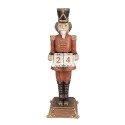 Clayre & Eef Statuetta Schiaccianoci 32 cm Rosso Poliresina