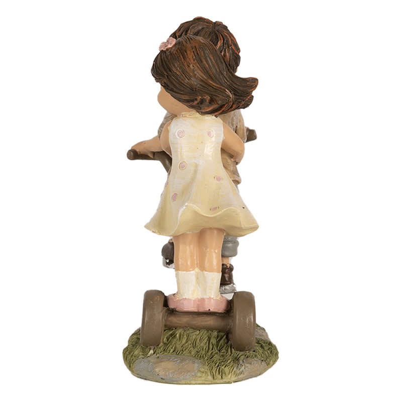 Clayre & Eef Figur Kinder 14 cm Braun Polyresin