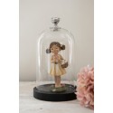 Clayre & Eef Figur Mädchen 13 cm Gelb Polyresin