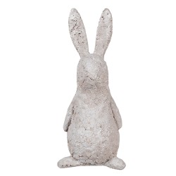 Clayre & Eef Figurine Rabbit 26 cm Beige Polyresin