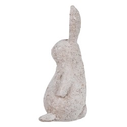 Clayre & Eef Figurine Rabbit 26 cm Beige Polyresin