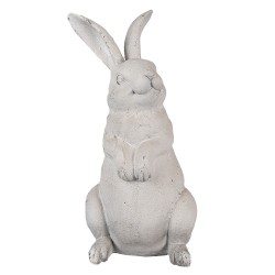 Clayre & Eef Figurine Rabbit 26 cm Beige Polyresin