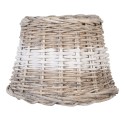 Clayre & Eef Lampenkap  Ø 20x15 cm Beige Rotan Rond