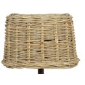 Clayre & Eef Lampenkap  25x18x16 cm Beige Rotan Rond