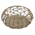 Clayre & Eef Opbergmand  Ø 39x15 cm Bruin Rotan Rond