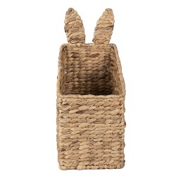 Clayre & Eef Cesto per riporre 25x18x20/42 cm Marrone Rattan