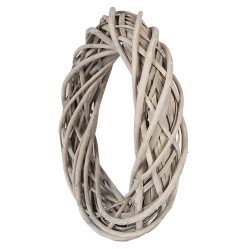 Clayre & Eef Corona Ø 30 cm Marrone Rattan