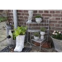 Clayre & Eef Planter 17x17x25 cm Grey Stone