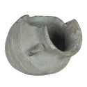 Clayre & Eef Bloempot  23x18x16 cm Grijs Steen