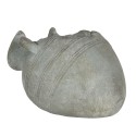 Clayre & Eef Bloempot  23x18x16 cm Grijs Steen