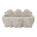 Clayre & Eef Planter Sheep 26x20x12 cm Grey Stone