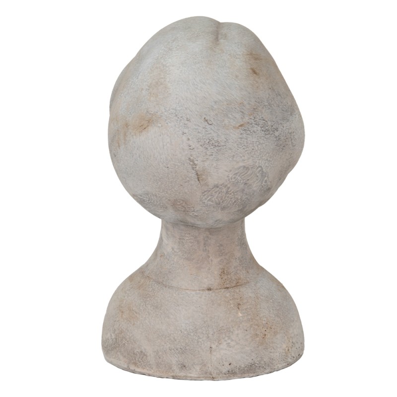 Clayre & Eef Bust Girl 11x10x18 cm Beige Stone