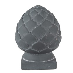 Clayre & Eef Decoration Pinecone Ø 14x18 cm Grey Stone