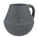 Clayre & Eef Bloempot  23x23x21 cm Grijs Steen