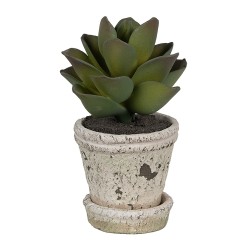 Clayre & Eef Planter Ø 9x9 cm Beige Stone