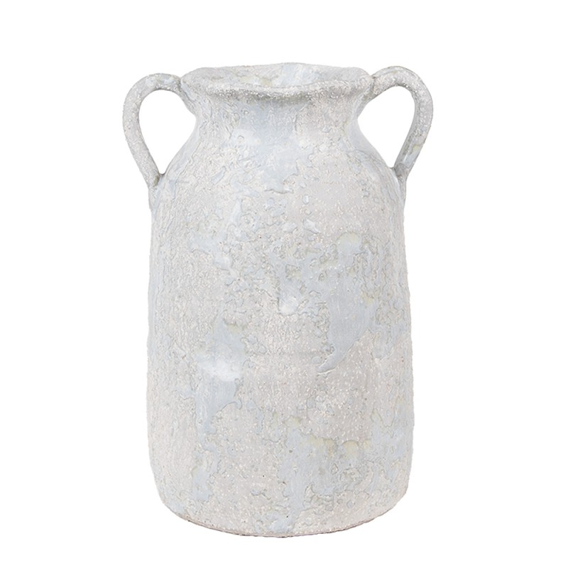 Clayre & Eef Vase 15x12x20 cm Grau Terrakotta