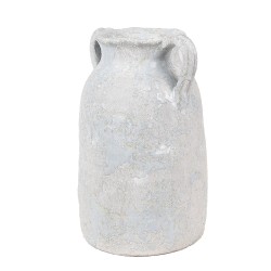 Clayre & Eef Vase 15x12x20 cm Gris Terre cuite