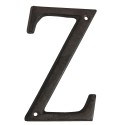 Clayre & Eef IJzeren Letter Z  13 cm Bruin Ijzer