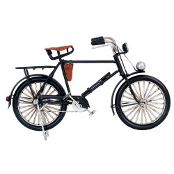 Clayre & Eef Decorative  Miniature Bicycle 21x7x13 cm Black Iron