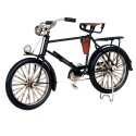 Clayre & Eef Decorative  Miniature Bicycle 21x7x13 cm Black Iron