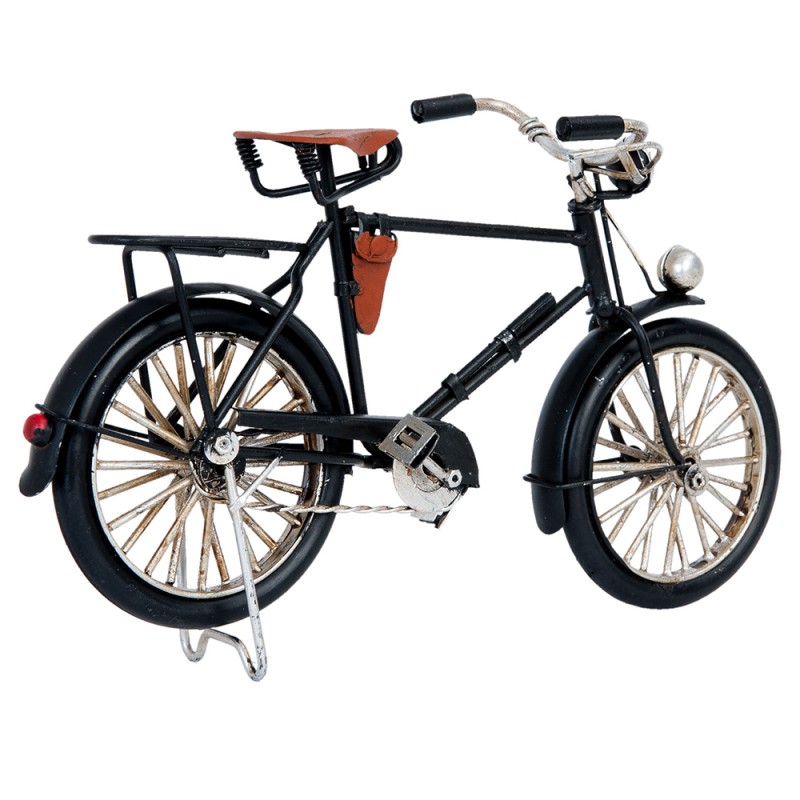 Clayre & Eef Decorative  Miniature Bicycle 21x7x13 cm Black Iron