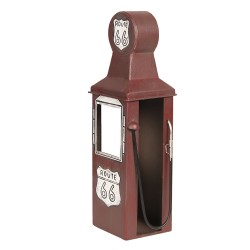 Clayre & Eef Porte-bouteilles 10x10x34 cm Marron Fer Route 66