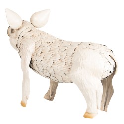 Clayre & Eef Décoration Cochon 44x18x30 cm Rose Fer Cochon