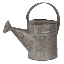 Clayre & Eef Decorative Watering Can 42x20x38 cm Grey Metal