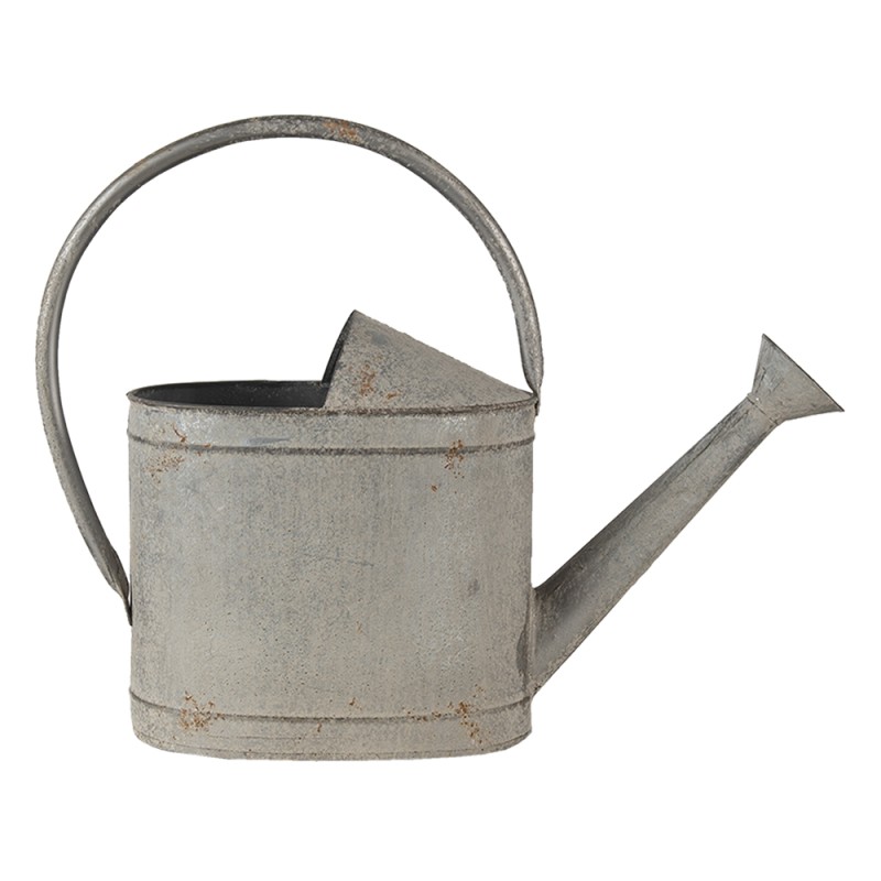 Clayre & Eef Decorative Watering Can 45x16x33 cm Grey Metal