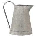 Clayre & Eef Decorative Watering Can 17x17x23 cm Grey Metal Flower market