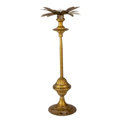 Clayre & Eef Candelabro Ø 22x54 cm Color oro Ferro