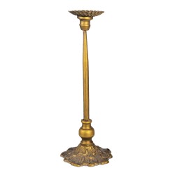 Clayre & Eef Candelabro Ø 14x40 cm Color oro Ferro