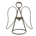 Clayre & Eef Candelabro Angelo 38x18x33 cm Color rame Metallo