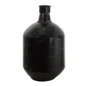 Clayre & Eef Vaso  Ø 24x45 cm Nero Metallo Rotondo