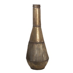 Clayre & Eef Vase Ø 22x61 cm Kupferfarbig Metall Rund