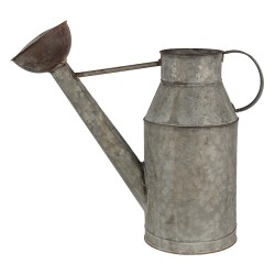 Clayre & Eef Decorative Watering Can 46x18x41 cm Grey Metal