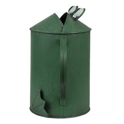 Clayre & Eef Decoratie Gieter  37x15x25 cm Groen Metaal Kikker