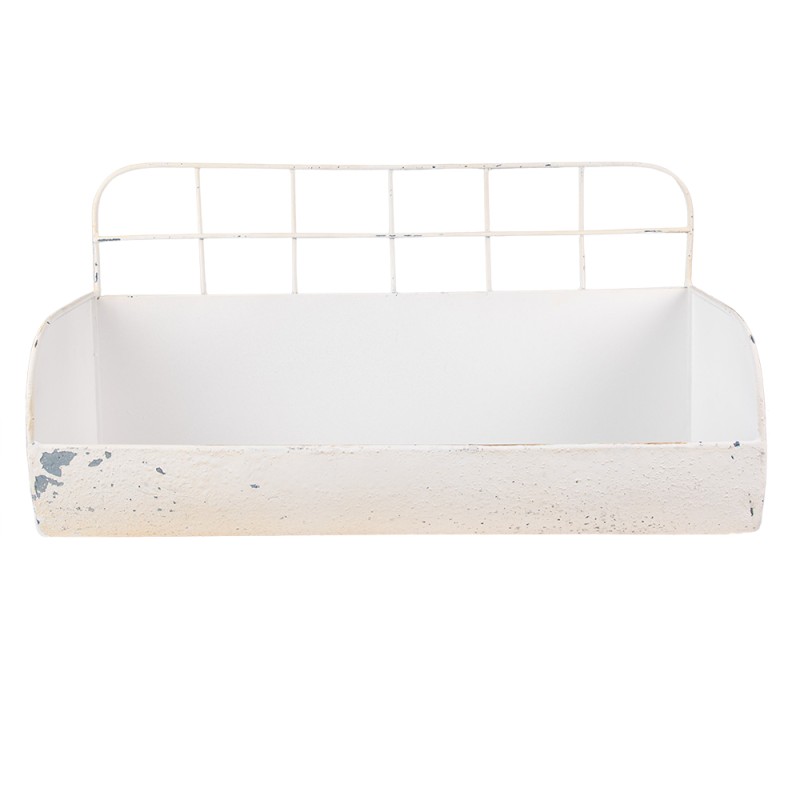 Clayre & Eef Wandrek  38x14x20 cm Beige Ijzer Rechthoek